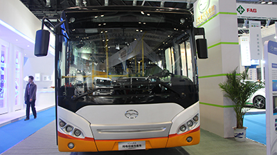 2015節(jié)能與新能源成果展 五洲龍F(tuán)DG6851EVG純電動城市客車